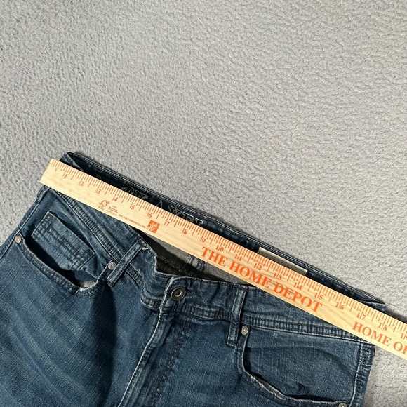 TK Axel Jeans Mens 36x30 (Fits 36x29) Straight Leg Denim Dark Wash Casual Blue - Picture 7 of 10